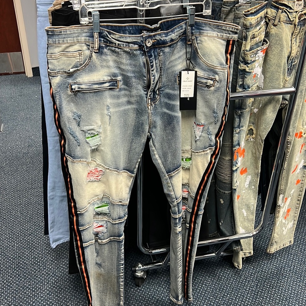 Create 2MRW slim fit jeans